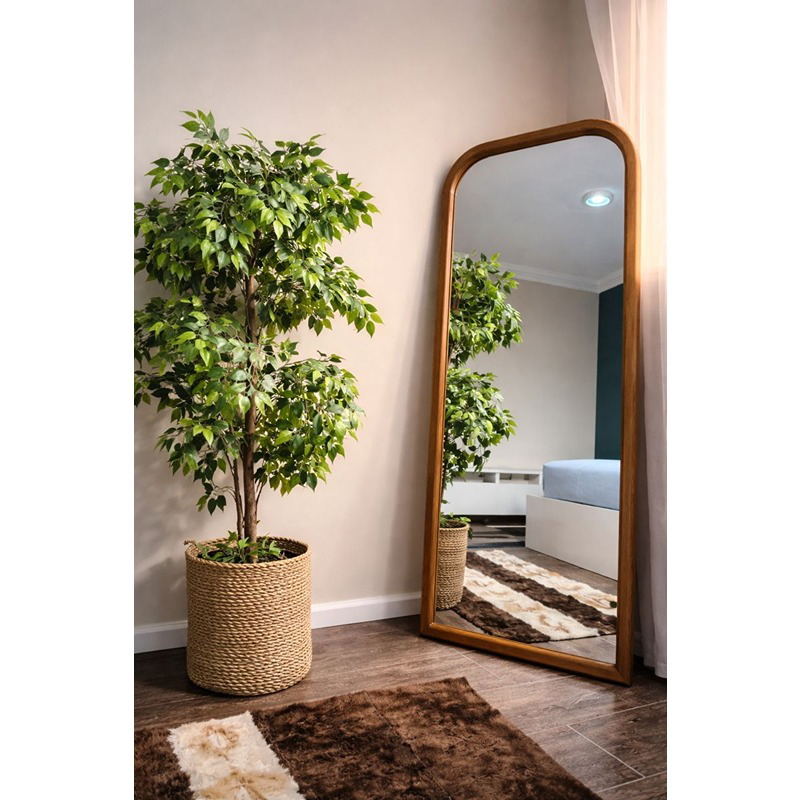 Stand Mirror, Multiple Sizes, Wood - KM-EG185-07