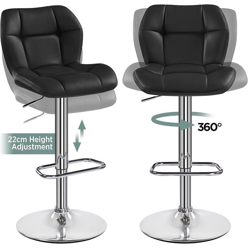 كرسي بار، قطعتين، متعدد الألوان  - KM-EG146-179