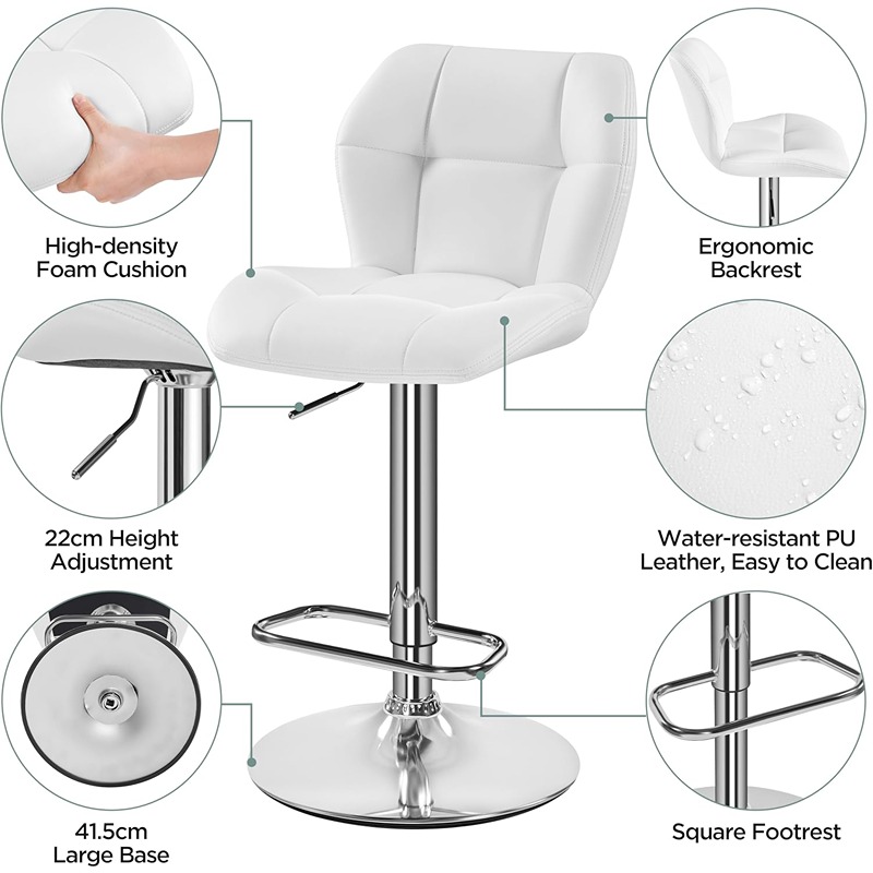 كرسي بار، قطعتين، متعدد الألوان  - KM-EG146-179