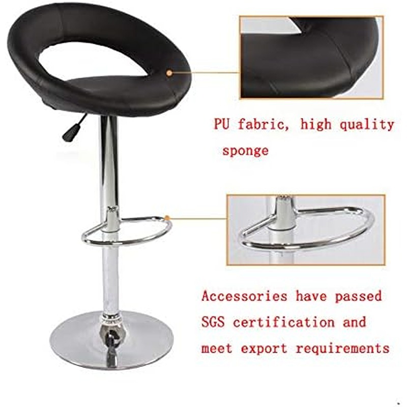Bar Chair, 41 cm, Black - KM-EG146-233