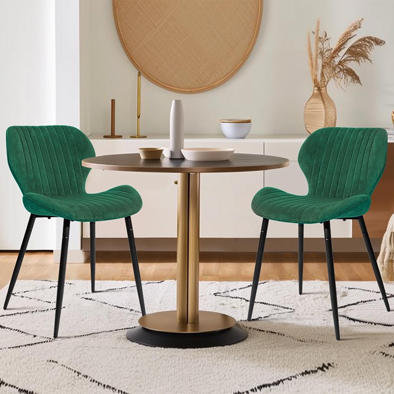 Dining Chair, 2 Pcs, Green - KM-EG146-242