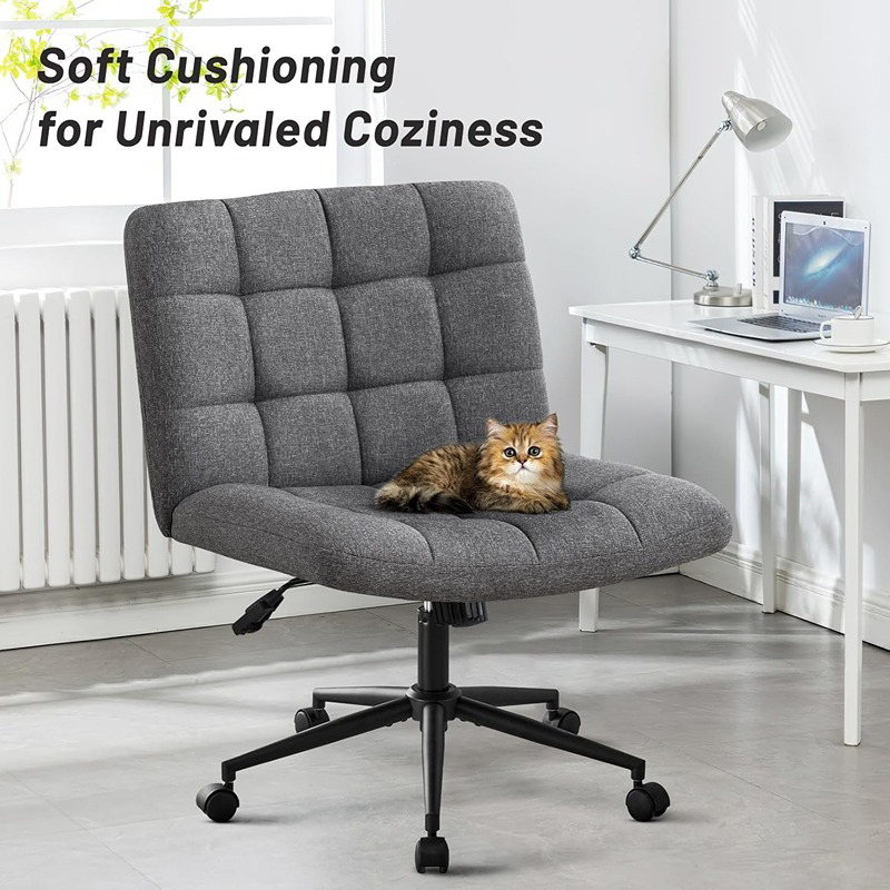 Desk Chair, 64 cm, Dark Grey - KM-EG146-248