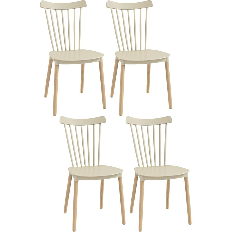 Dining Chair, 4 Pcs, Off White - KM-EG146-250