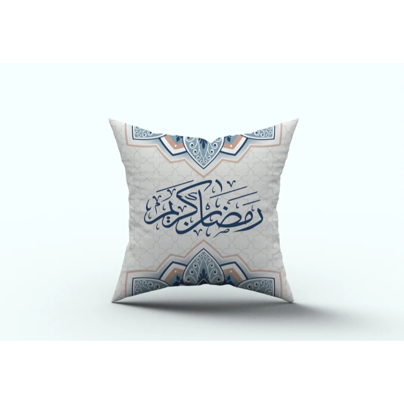 Ramadan cushion, 45×45 cm,  Multicolor - KM-EG131-1631