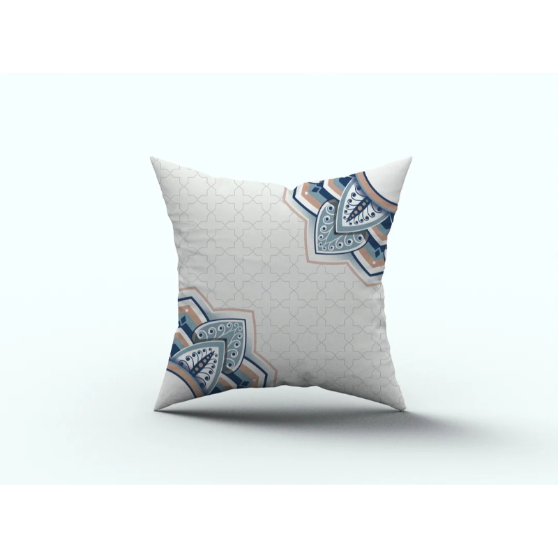 Ramadan cushion, 45×45 cm,  Multicolor - KM-EG131-1624