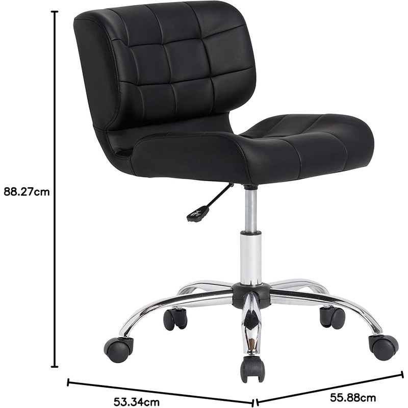 Desk Chair, 55 cm, Black - KM-EG146-285
