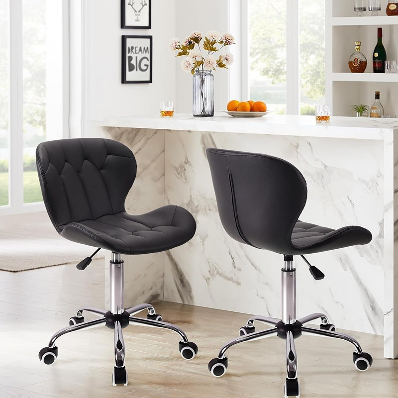 Desk Chair, 47 cm, Black - KM-EG146-286