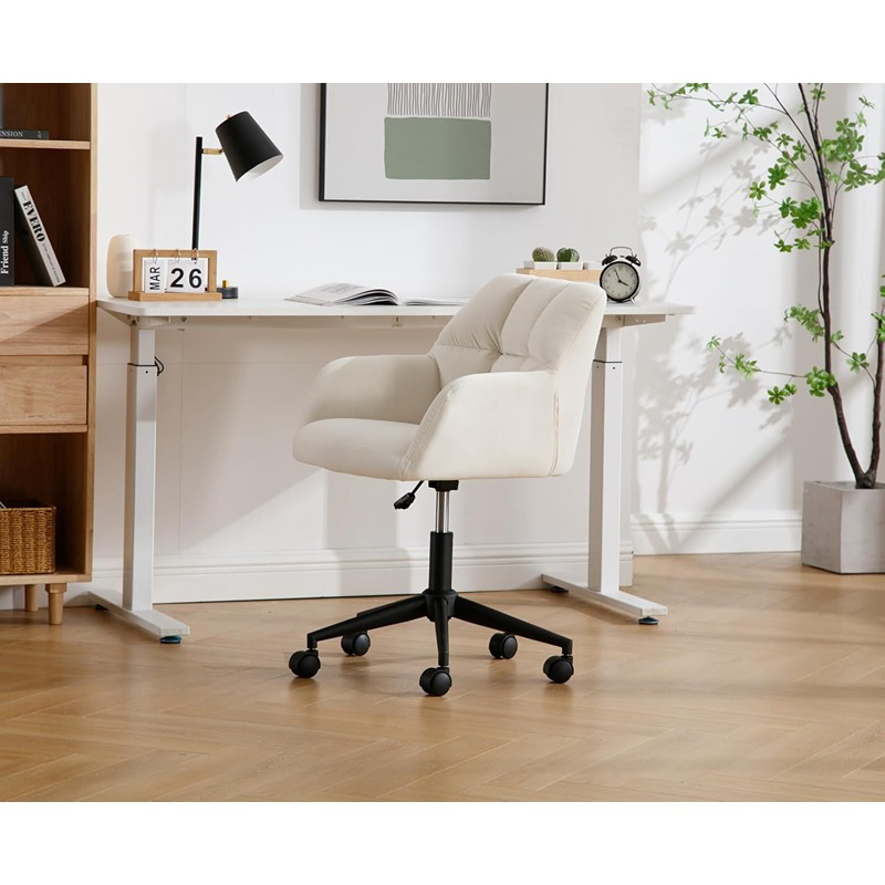 Desk Chair, 2 Pcs, White - KM-EG146-296