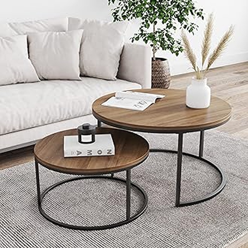 Coffee Tables Set, 2 Pcs, Multiple Colors - KM-EG8-209