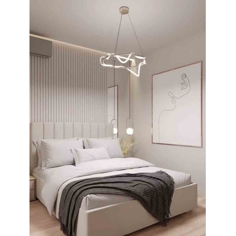 Bed, Multiple Sizes, Off White - KM-EG35-21