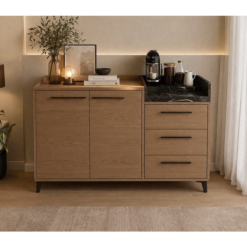 ركن قهوة، 120 سم، خشبي - KM-EG176-45