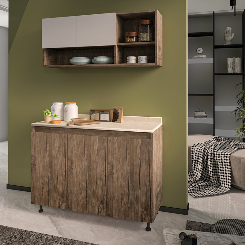 Kitchen Unit Set, 2 Pcs, Multiple Colors - KM-EG38-179