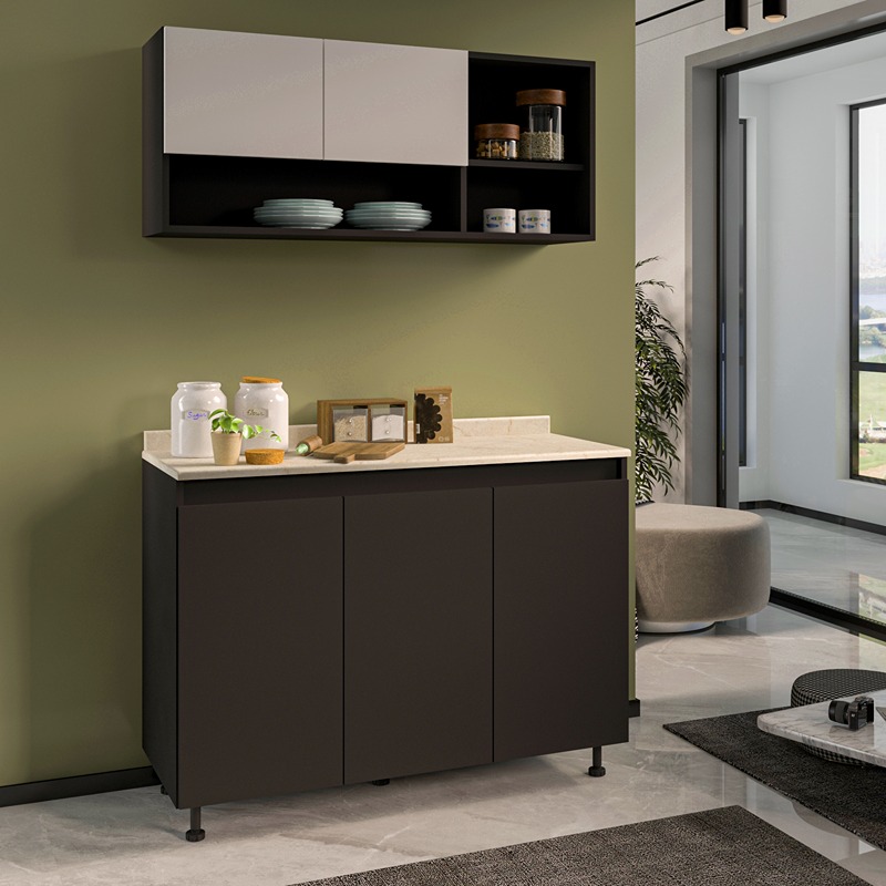 Kitchen Unit Set, 2 Pcs, Multiple Colors - KM-EG38-179