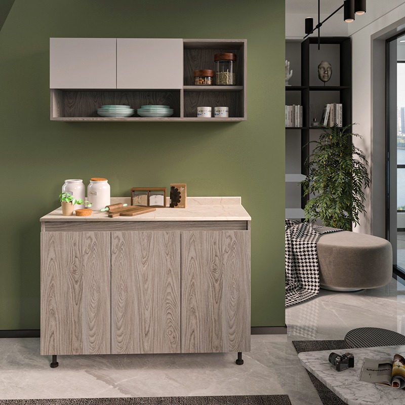 Kitchen Unit Set, 2 Pcs, Multiple Colors - KM-EG38-179