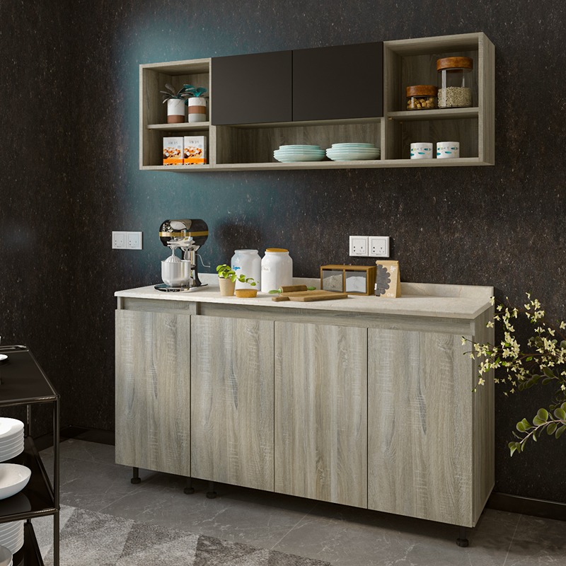 Kitchen Unit Set, 2 Pcs, Multiple Colors - KM-EG38-181