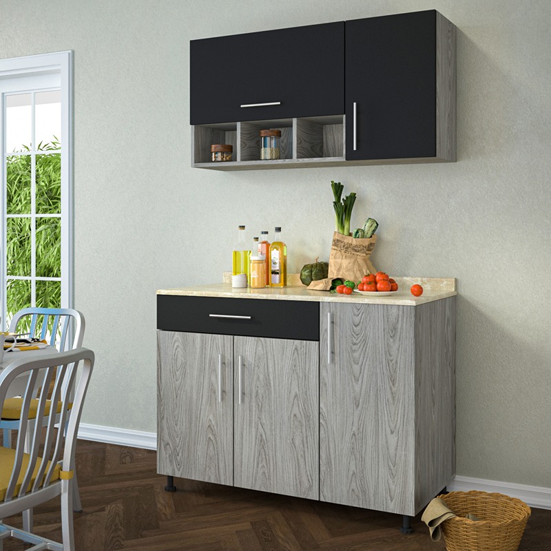 Kitchen Unit Set, 2 Pcs, Multiple Colors - KM-EG38-183