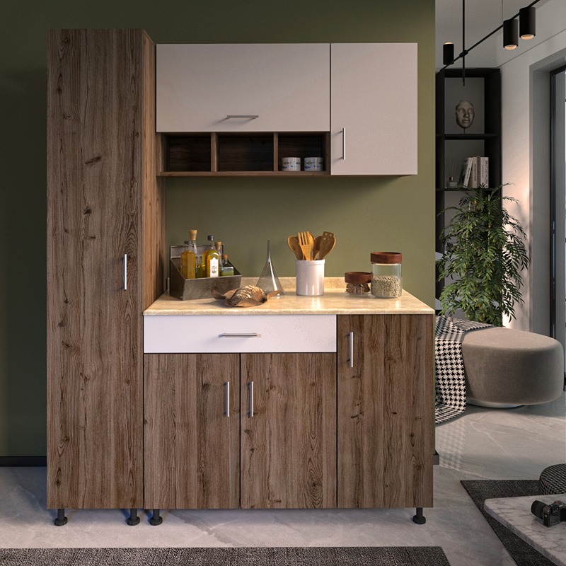 Kitchen Unit Set, 3 Pcs, Multiple Colors - KM-EG38-184