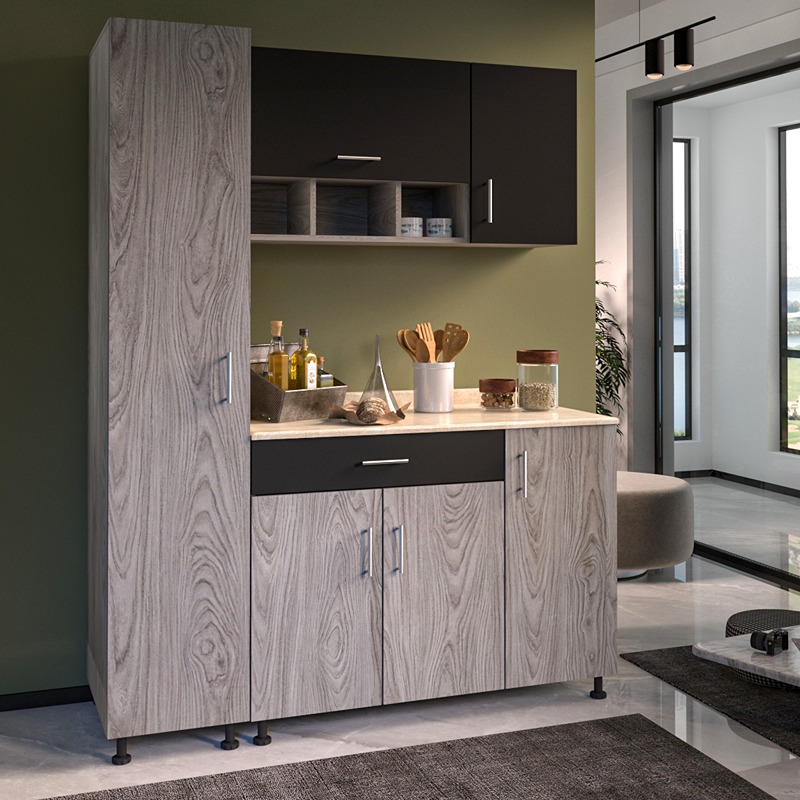 Kitchen Unit Set, 3 Pcs, Multiple Colors - KM-EG38-184
