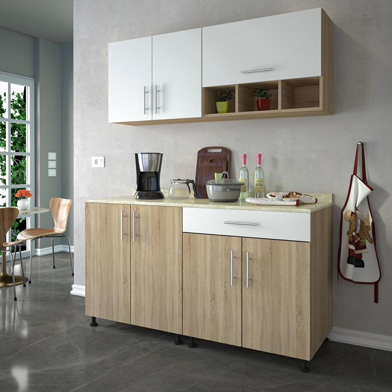 Kitchen Unit Set, 2 Pcs, Multiple Colors - KM-EG38-185