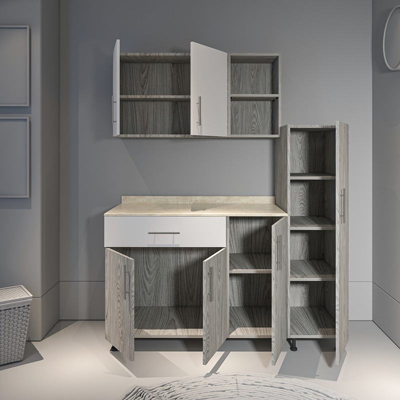Kitchen Unit Set, 3 Pcs, Multiple Colors - KM-EG38-188