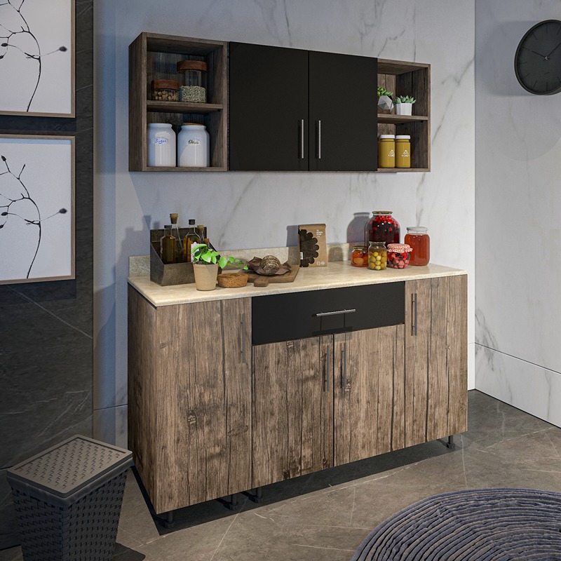 Kitchen Unit Set, 2 Pcs, Multiple Colors - KM-EG38-189