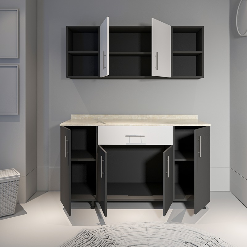 Kitchen Unit Set, 2 Pcs, Multiple Colors - KM-EG38-189