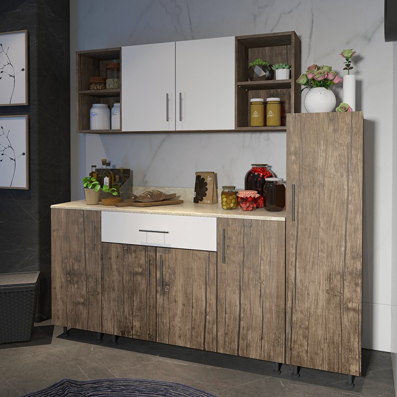 Kitchen Unit Set, 3 Pcs, Multiple Colors - KM-EG38-190