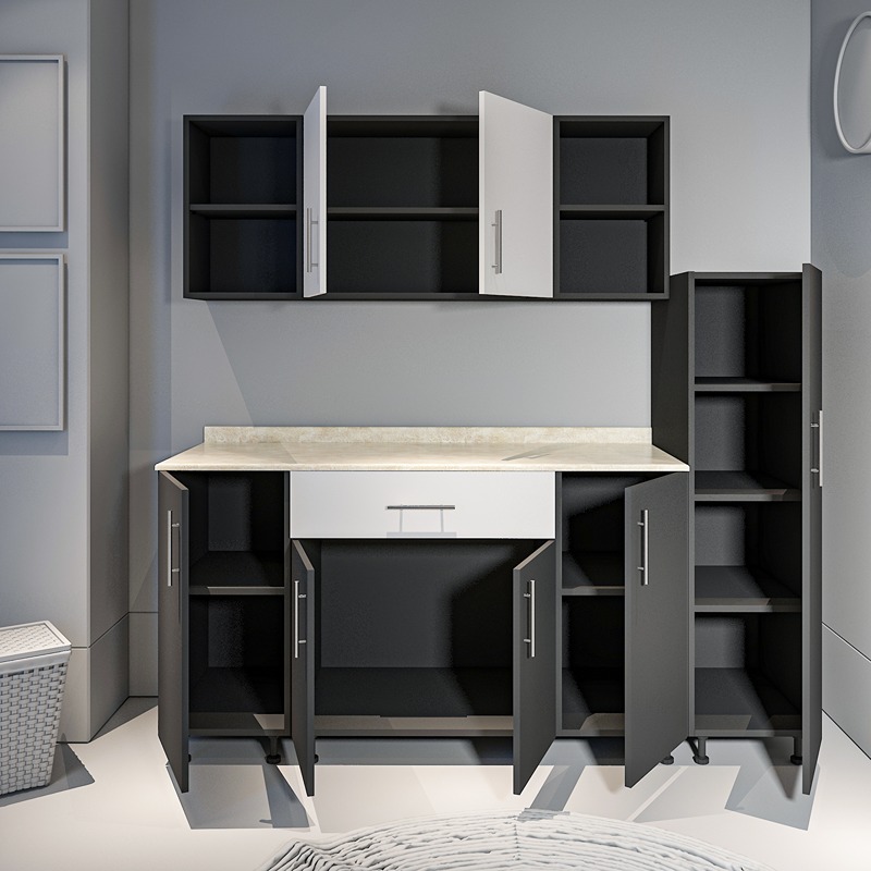 Kitchen Unit Set, 3 Pcs, Multiple Colors - KM-EG38-190
