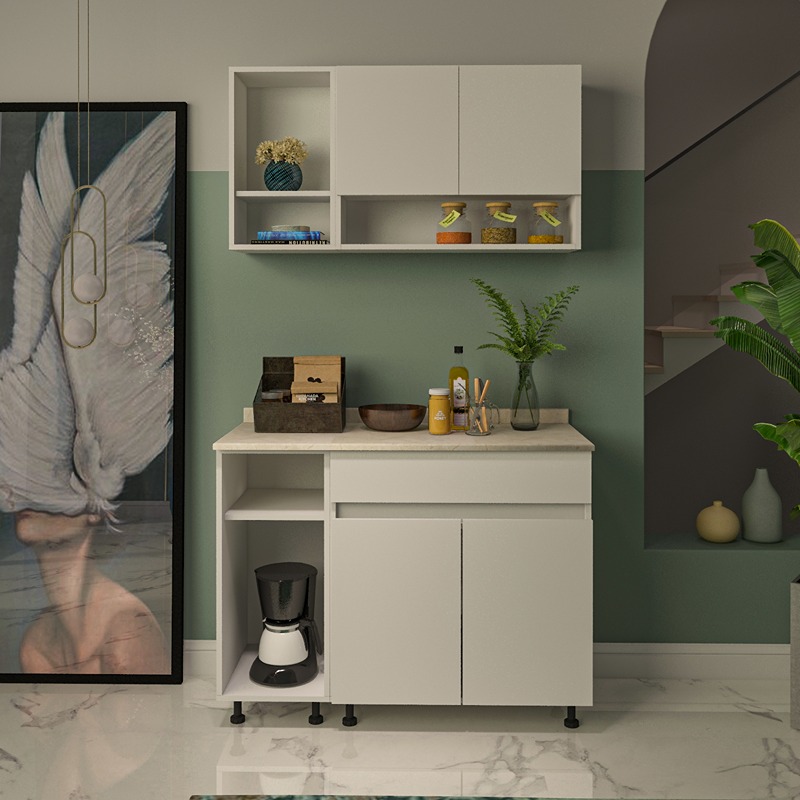 Kitchen Unit Set, 2 Pcs, Multiple Colors - KM-EG38-191
