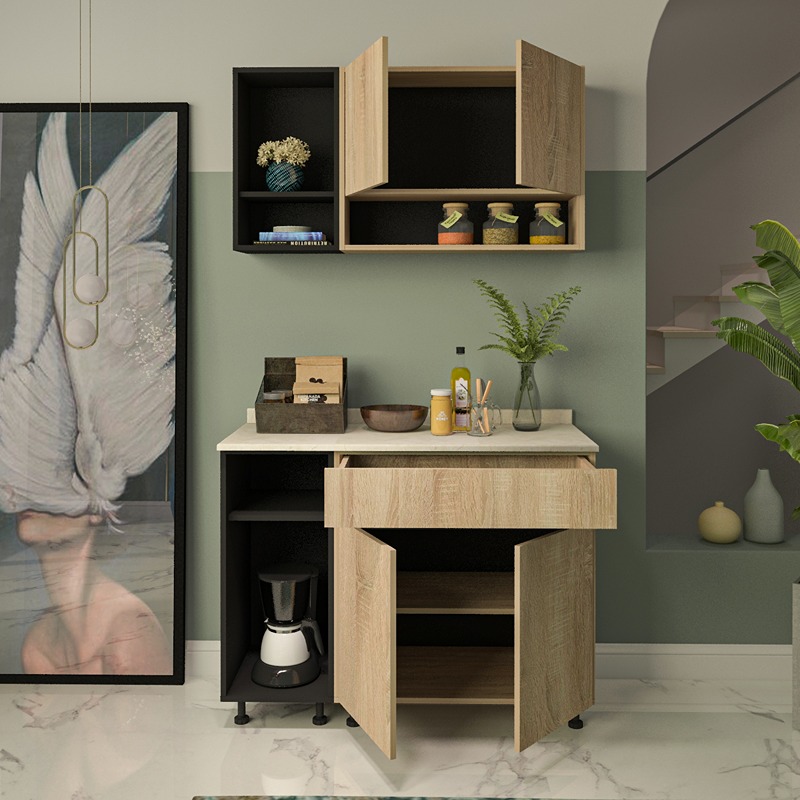 Kitchen Unit Set, 2 Pcs, Multiple Colors - KM-EG38-191