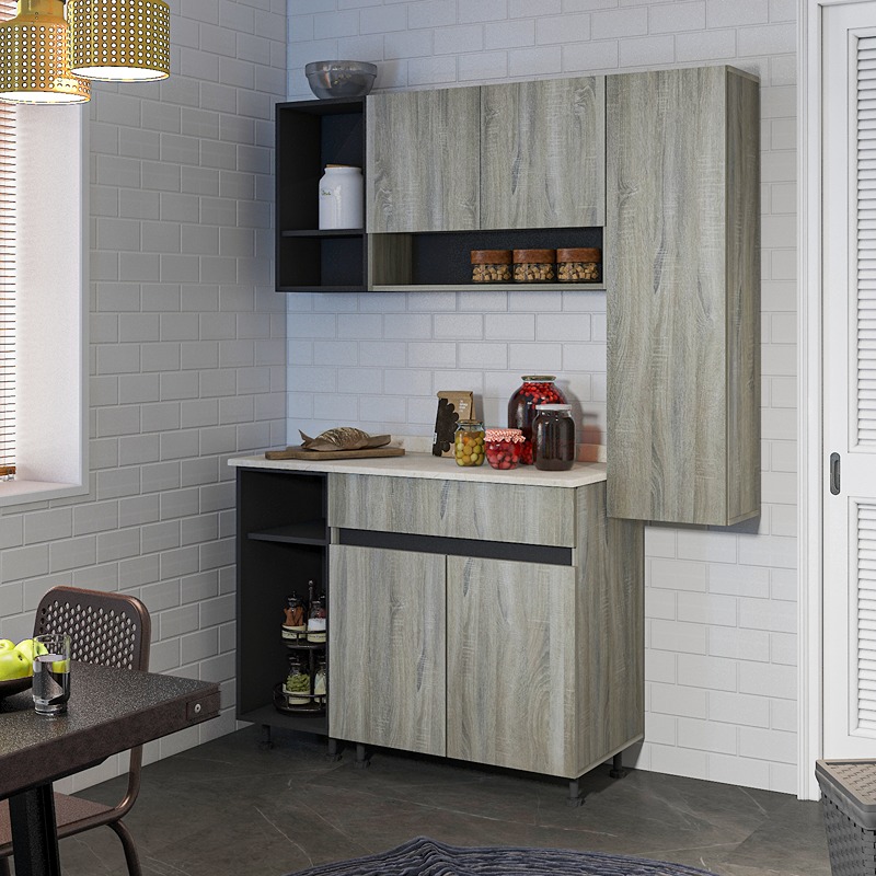 Kitchen Unit Set, 3 Pcs, Multiple Colors - KM-EG38-192