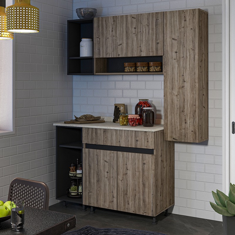 Kitchen Unit Set, 3 Pcs, Multiple Colors - KM-EG38-192