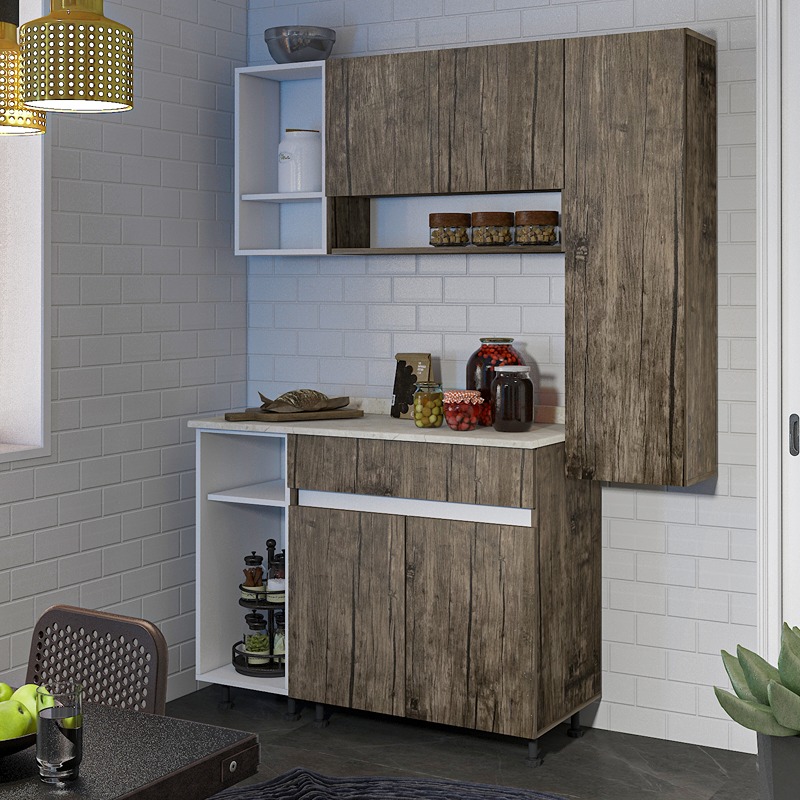Kitchen Unit Set, 3 Pcs, Multiple Colors - KM-EG38-192