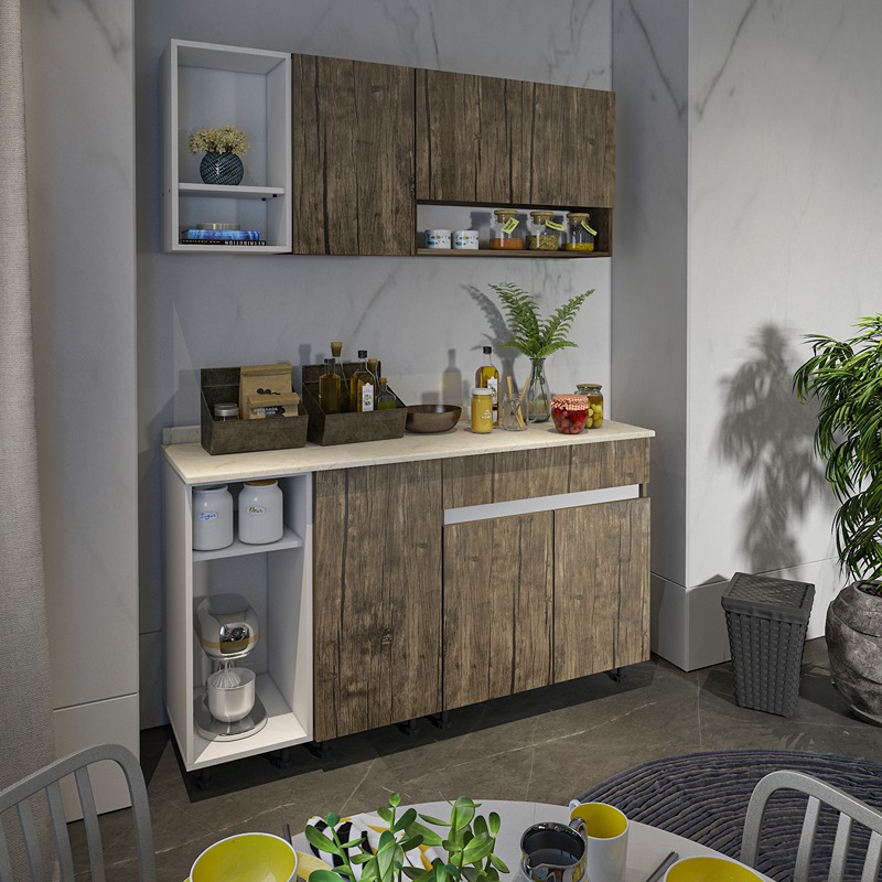 Kitchen Unit Set, 2 Pcs, Multiple Colors - KM-EG38-193