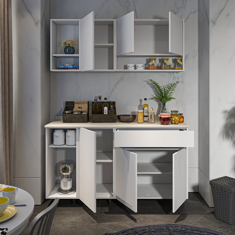 Kitchen Unit Set, 2 Pcs, Multiple Colors - KM-EG38-193