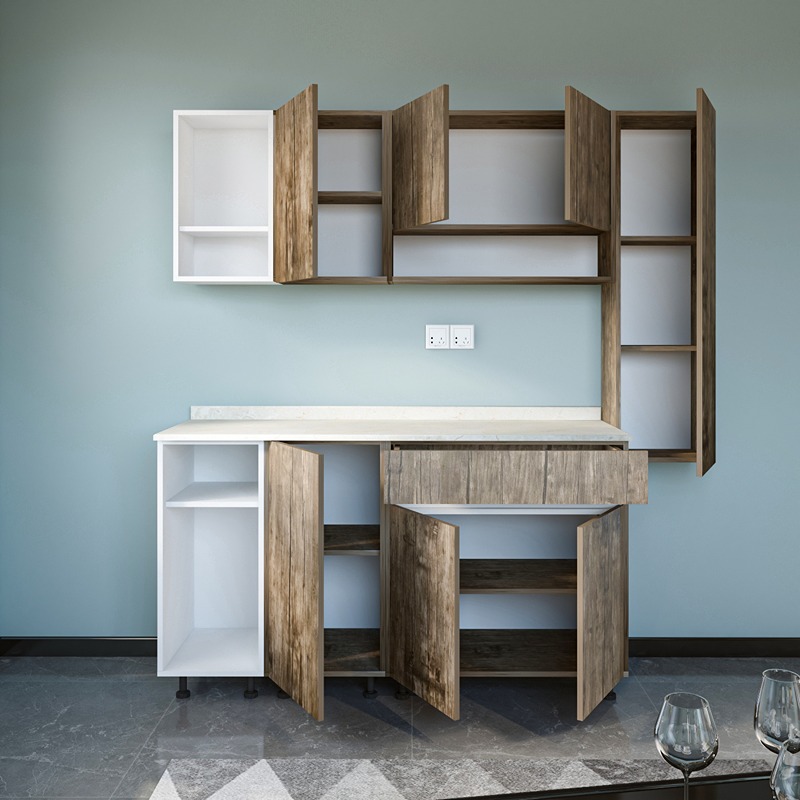 Kitchen Unit Set, 3 Pcs, Multiple Colors - KM-EG38-194