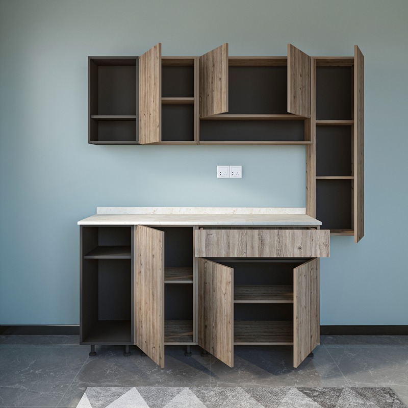 Kitchen Unit Set, 3 Pcs, Multiple Colors - KM-EG38-194