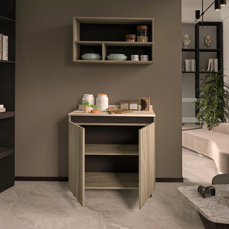 Kitchen Unit Set, 2 Pcs, Multiple Colors - KM-EG38-195