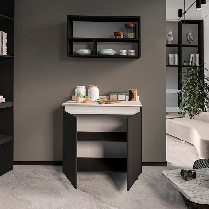 Kitchen Unit Set, 2 Pcs, Multiple Colors - KM-EG38-195