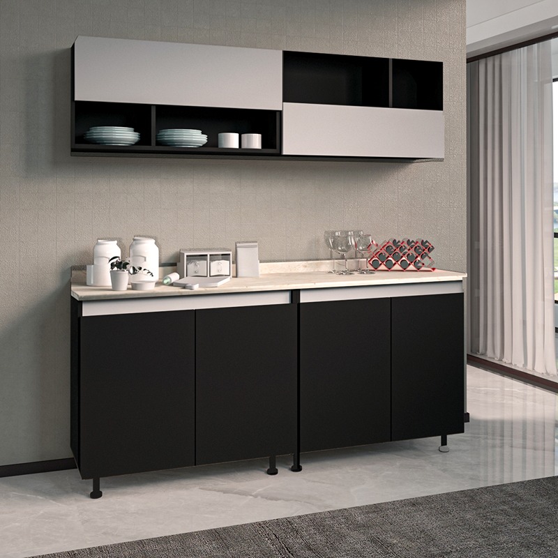 Kitchen Unit Set, 2 Pcs, Multiple Colors - KM-EG38-196