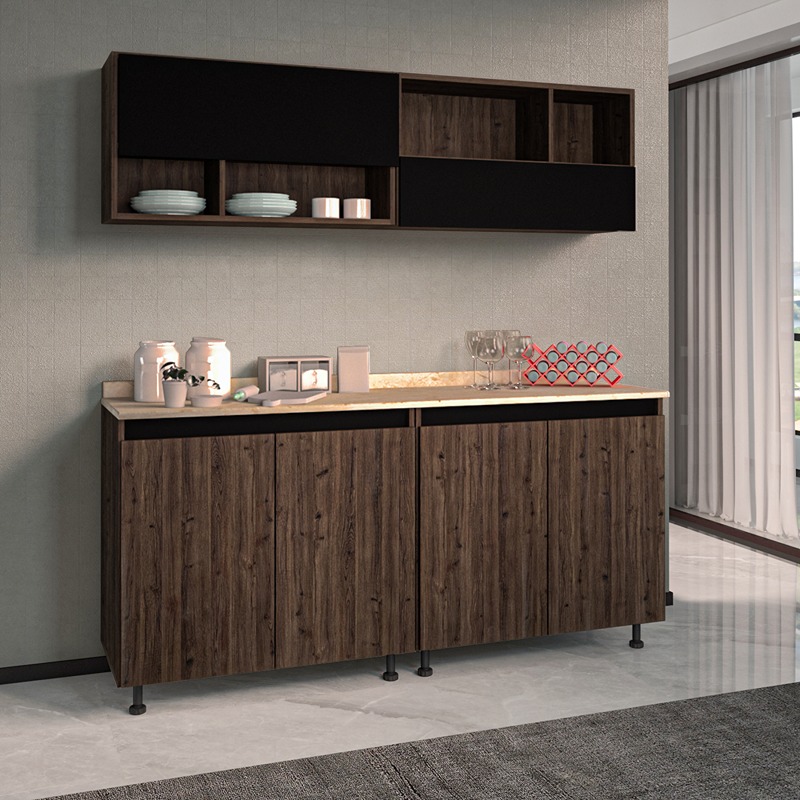 Kitchen Unit Set, 2 Pcs, Multiple Colors - KM-EG38-196