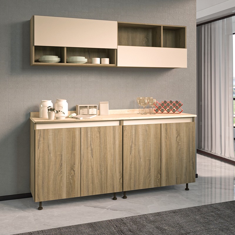 Kitchen Unit Set, 2 Pcs, Multiple Colors - KM-EG38-196