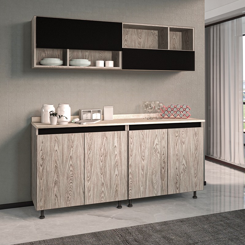 Kitchen Unit Set, 2 Pcs, Multiple Colors - KM-EG38-196