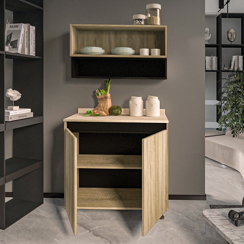 Kitchen Unit Set, 2 Pcs, Multiple Colors - KM-EG38-197