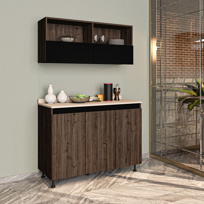Kitchen Unit Set, 2 Pcs, Multiple Colors - KM-EG38-198