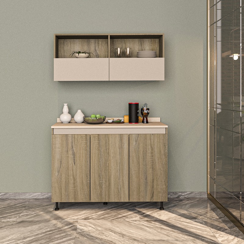 Kitchen Unit Set, 2 Pcs, Multiple Colors - KM-EG38-198
