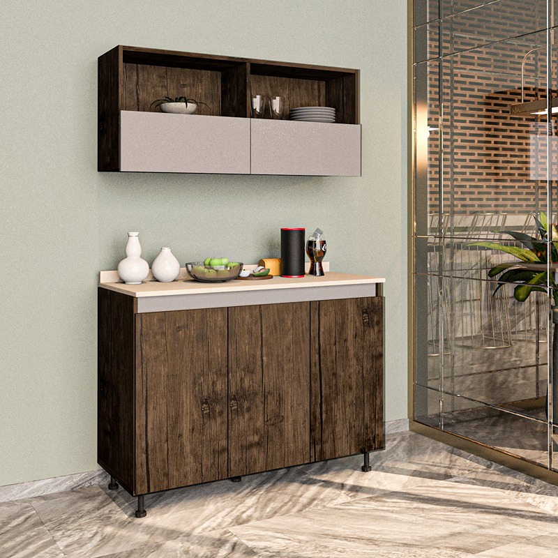 Kitchen Unit Set, 2 Pcs, Multiple Colors - KM-EG38-198