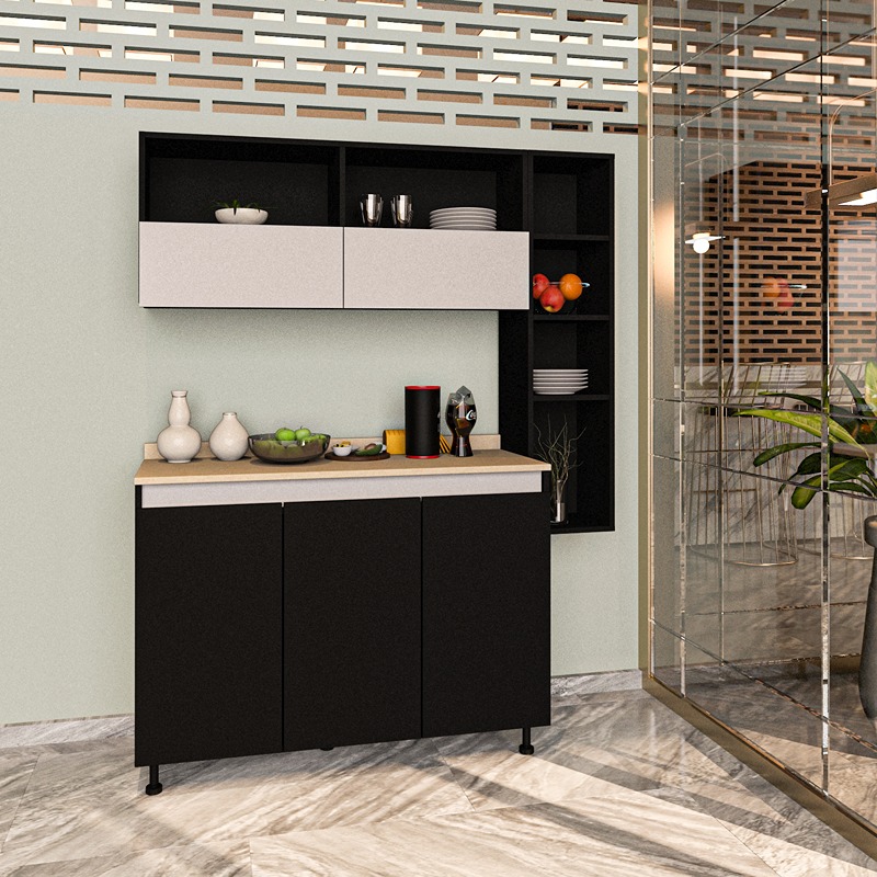 Kitchen Unit Set, 3 Pcs, Multiple Colors - KM-EG38-199