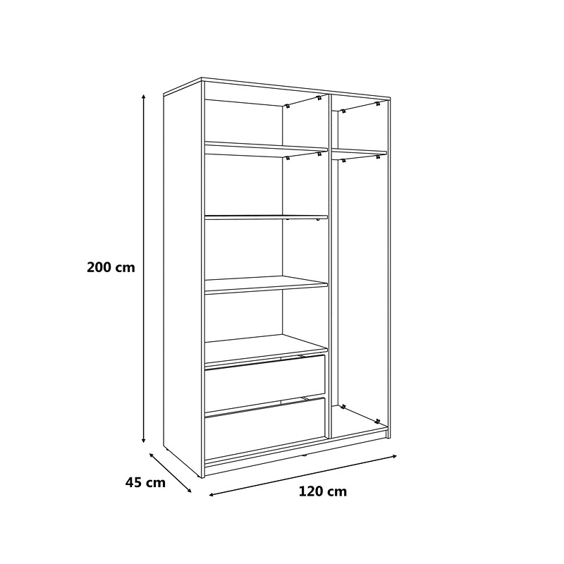 Dressing, 120 cm, Multiple Colors - KM-EG38-200