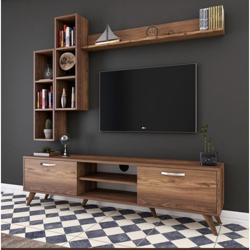 TV unit, 180 cm, Wood - KM-EG188-11